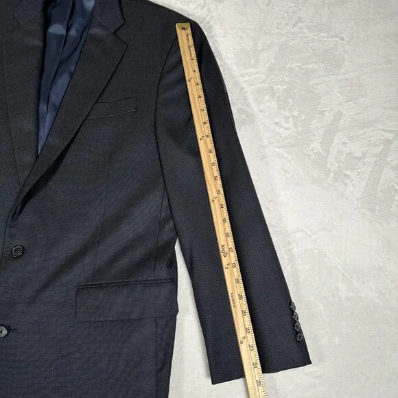 Brooks Brothers Saxxon 1818 Madison Men Classic Blazer Sz L 42 W 36 Made in USA